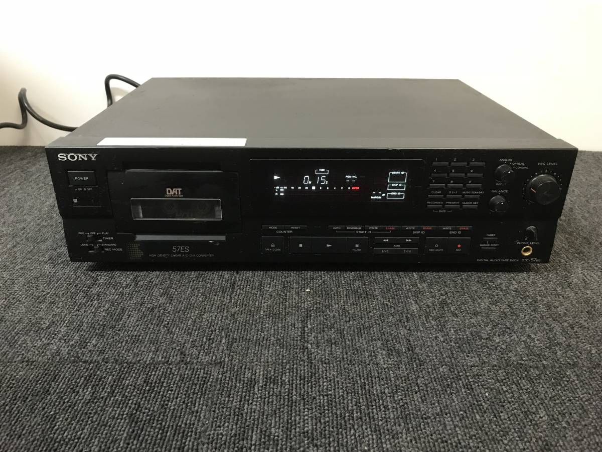 ソニー SONY DTC-57ES DAT デッキ 現状品