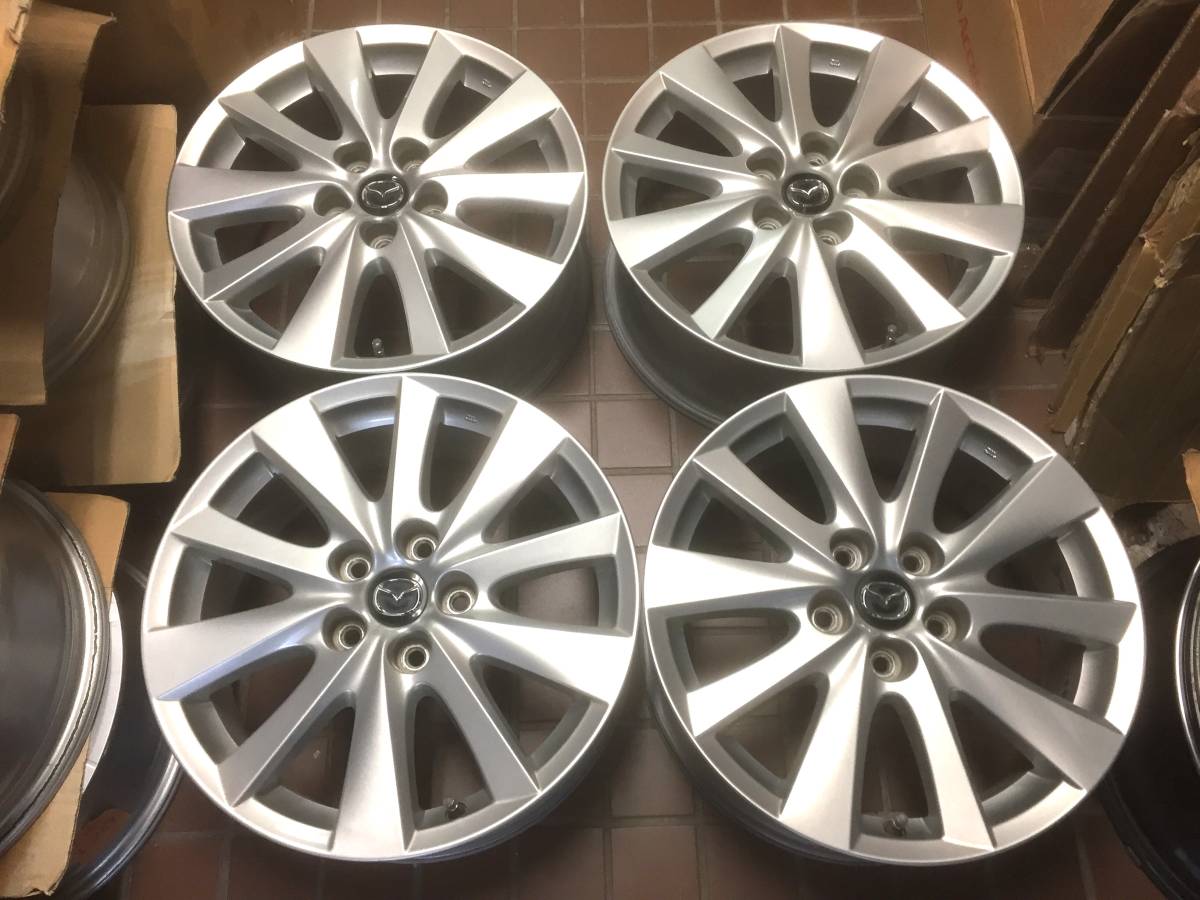 【ガリキズなし】マツダ純正CX-5 17インチ 4本☆美品です☆17X7.0+50☆
