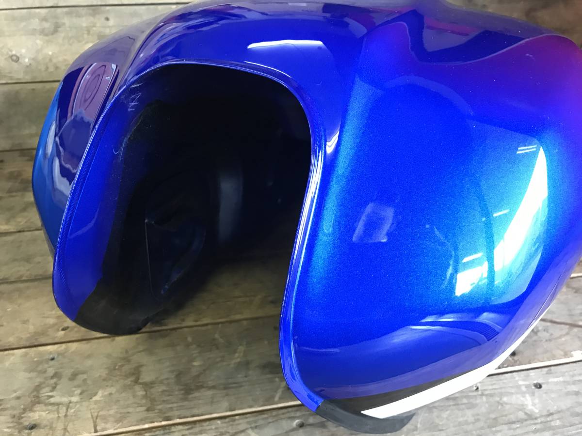美品】☆100円スタート☆ ヤマハ・XJR400R（RH02J） 純正タンク ブルー