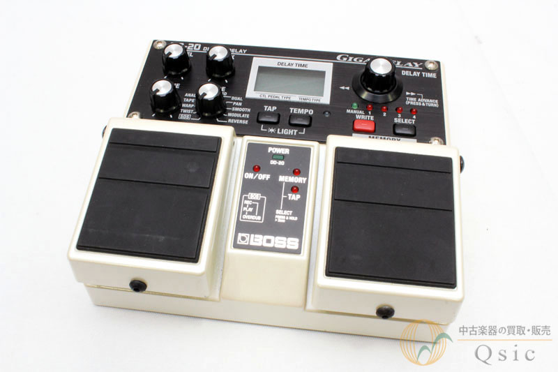 良品] BOSS DD-20 GIGA DELAY デジタルディレイ ラックマウントタイプ