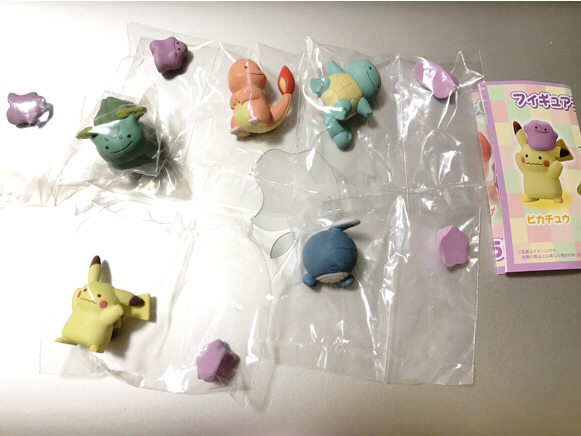 ポケモンセンター フィギュア へんしん！メタモン ガチャ 全16種類フルコンプ vol.1 vol.2 vol.3 送料無料