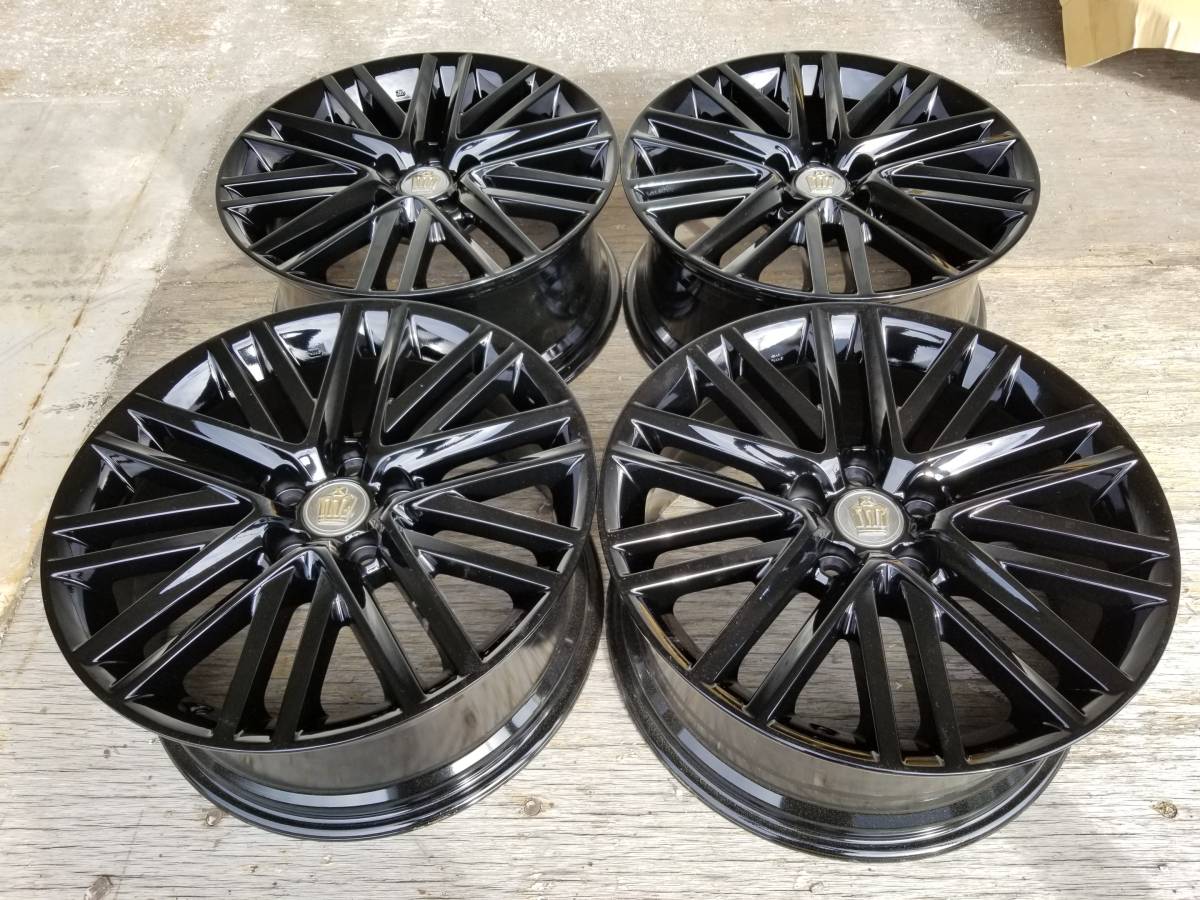 トヨタ 210系 クラウン アスリート 純正 メッキ ホイール 4本 18インチ