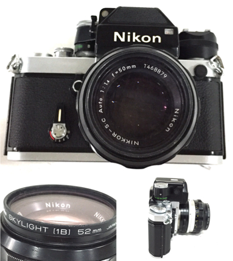 Nikon ニコン F2 一眼レフ フィルムカメラ 1:1.4 f=50mm レンズ 1:4.5 80~