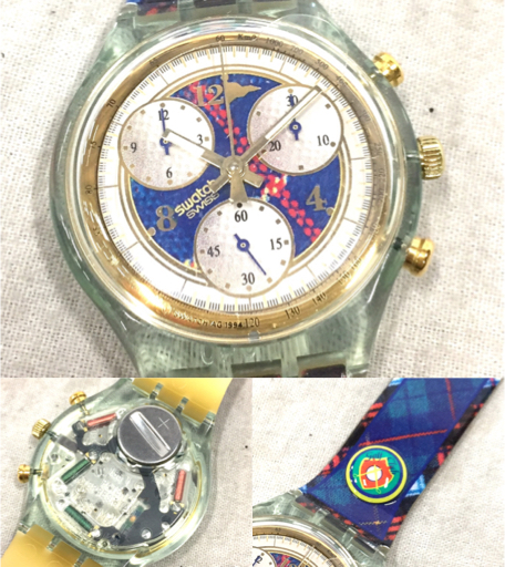 スウォッチ Swatch 腕時計 クロノ アトランタオリンピック 1996年