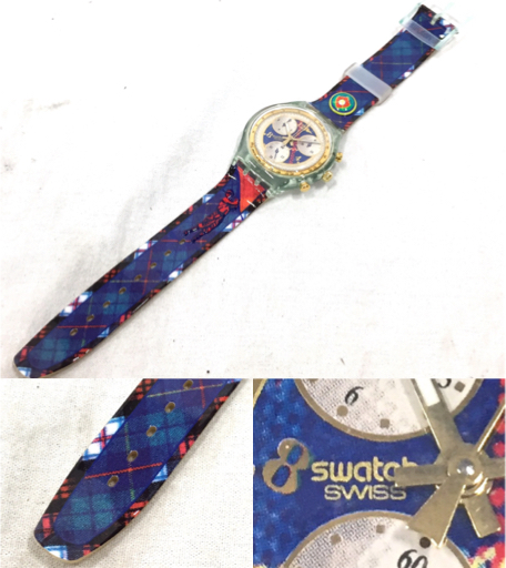 スウォッチ Swatch 腕時計 クロノ アトランタオリンピック 1996年