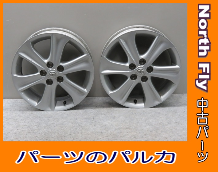 トヨタ ラクティス 純正アルミホイール /ホイル 16インチ 2本 DBA