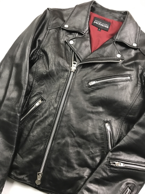 JACKROSE 羊革 ダブルライダース 3 ジャックローズ ラムレザー レザー