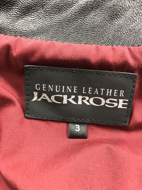 JACKROSE 羊革 ダブルライダース 3 ジャックローズ ラムレザー レザー