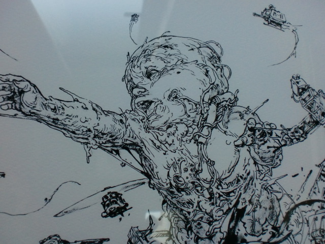 大友克洋トリビュート展 キム・ジョンギ直筆特大原画[AKIRA複製原画