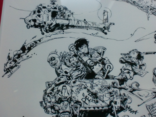 大友克洋トリビュート展 キム・ジョンギ直筆特大原画[AKIRA複製原画