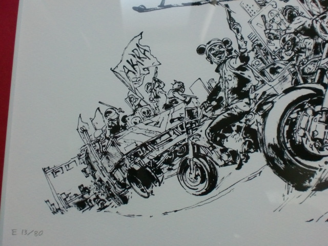 大友克洋トリビュート展 キム・ジョンギ直筆特大原画[AKIRA複製原画