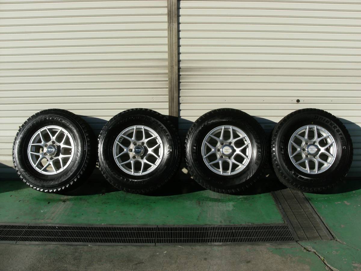 265/70R16 アルミホイール・スタッドレスタイヤ4本セット 265 265/70R16 アルミホイール・スタッドレスタイヤ4本セット 265