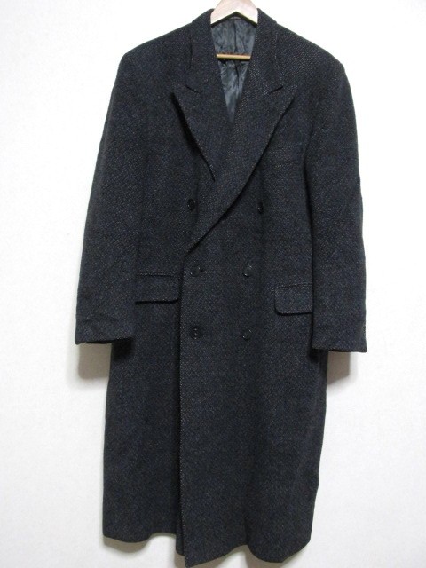 美品 Giorgio Armani イタリア製 チェスターコート ツイード 美品