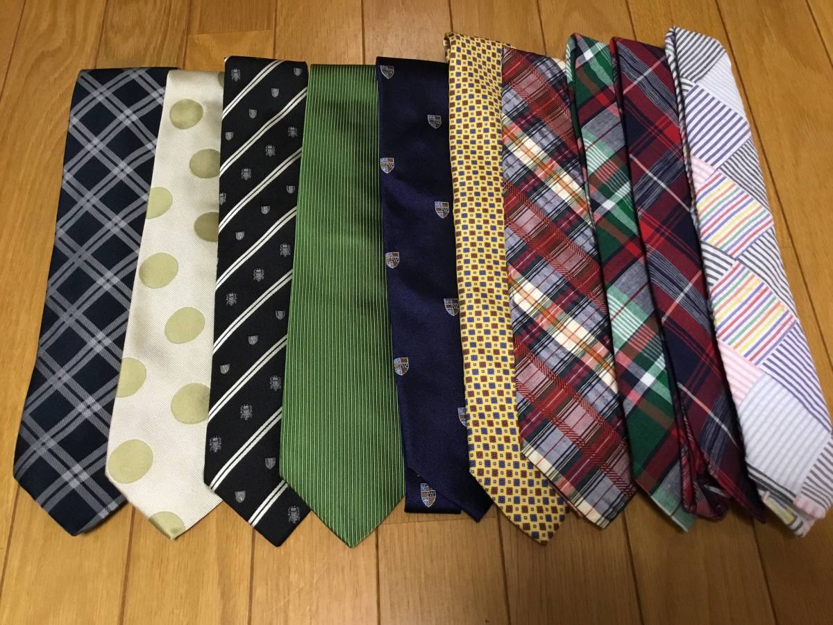 ネクタイ 10本セット 総額10万円以上 イタリア製 アメリカ製 日本製