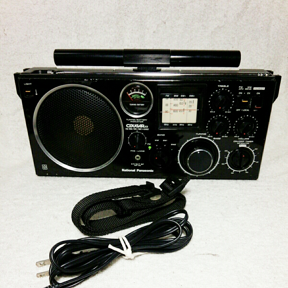 National RF-1130 Panasonic ナショナル BCLラジオ COUGAR113 COUGAR