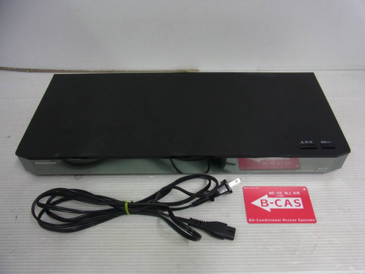 H□ジャンク-通電確認のみ Panasonic HDD/ブルーレイレコーダー DIGA