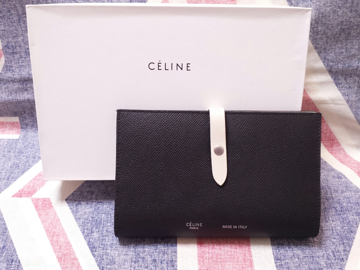 セリーヌ CELINE ストラップ ラージ マルチファンクション 長財布 