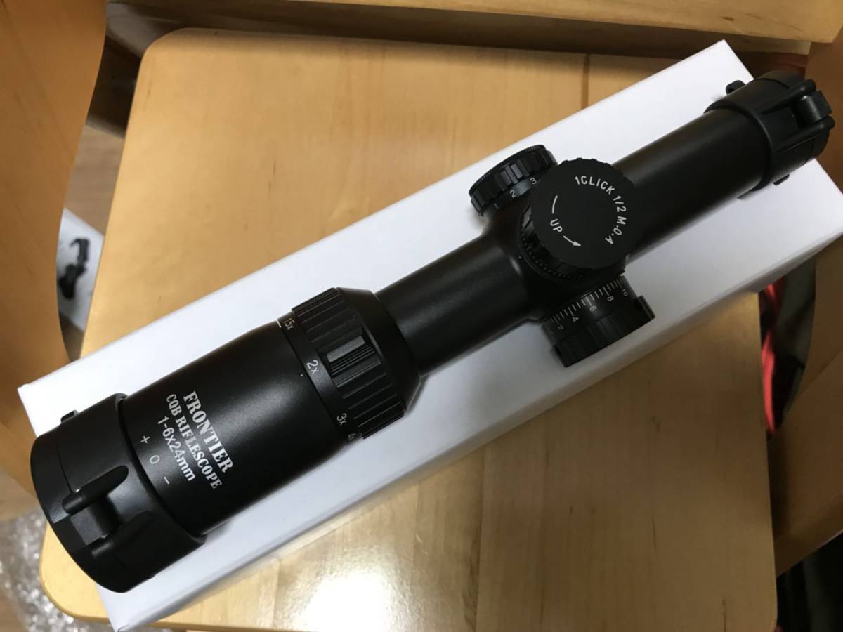 【大得価，最新作】 フロンティアオリジナル ミルドットレティクル イルミネート CQBショートスコープ 1-6&times;24 30mm径(その他)｜売買されたオークション情報、yahooの商品情報をアーカイブ公開 - オークファン その他