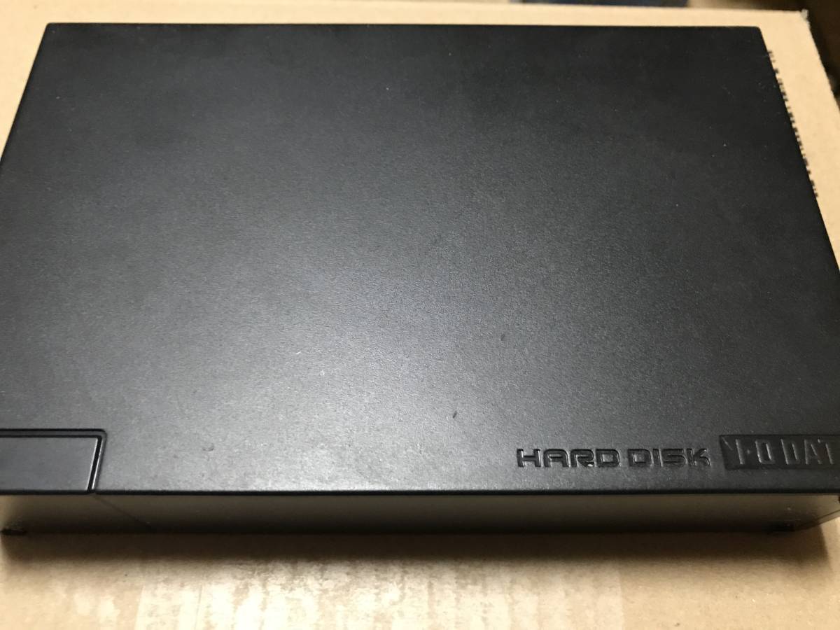 中古 I-O DATA USB 3.0/2.0対応 外付ハードディスク ブラック 3TB HDCL