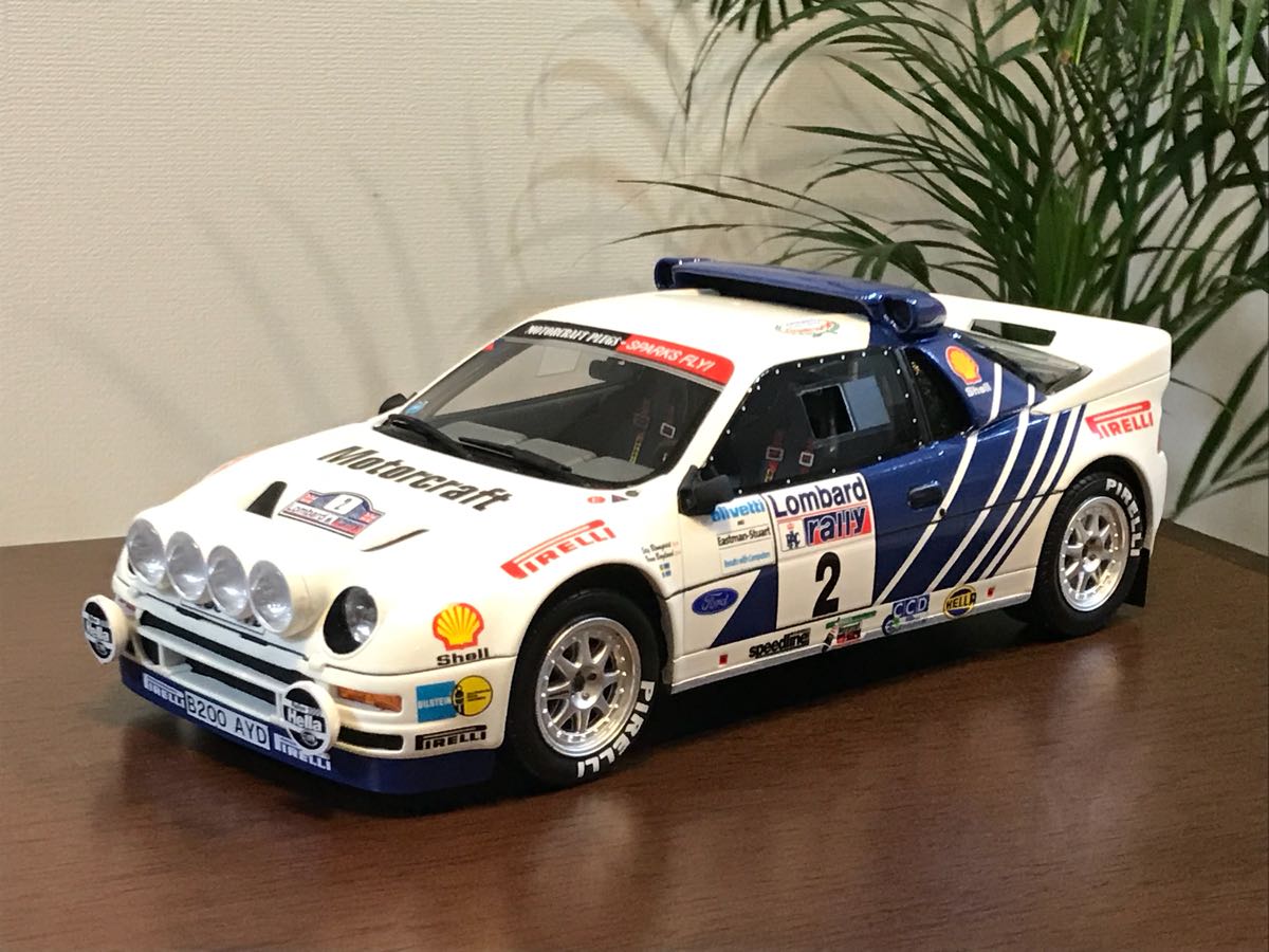 otto (京商)1/18 フォード RS200 グループB #2 RAC 1986 新品レア