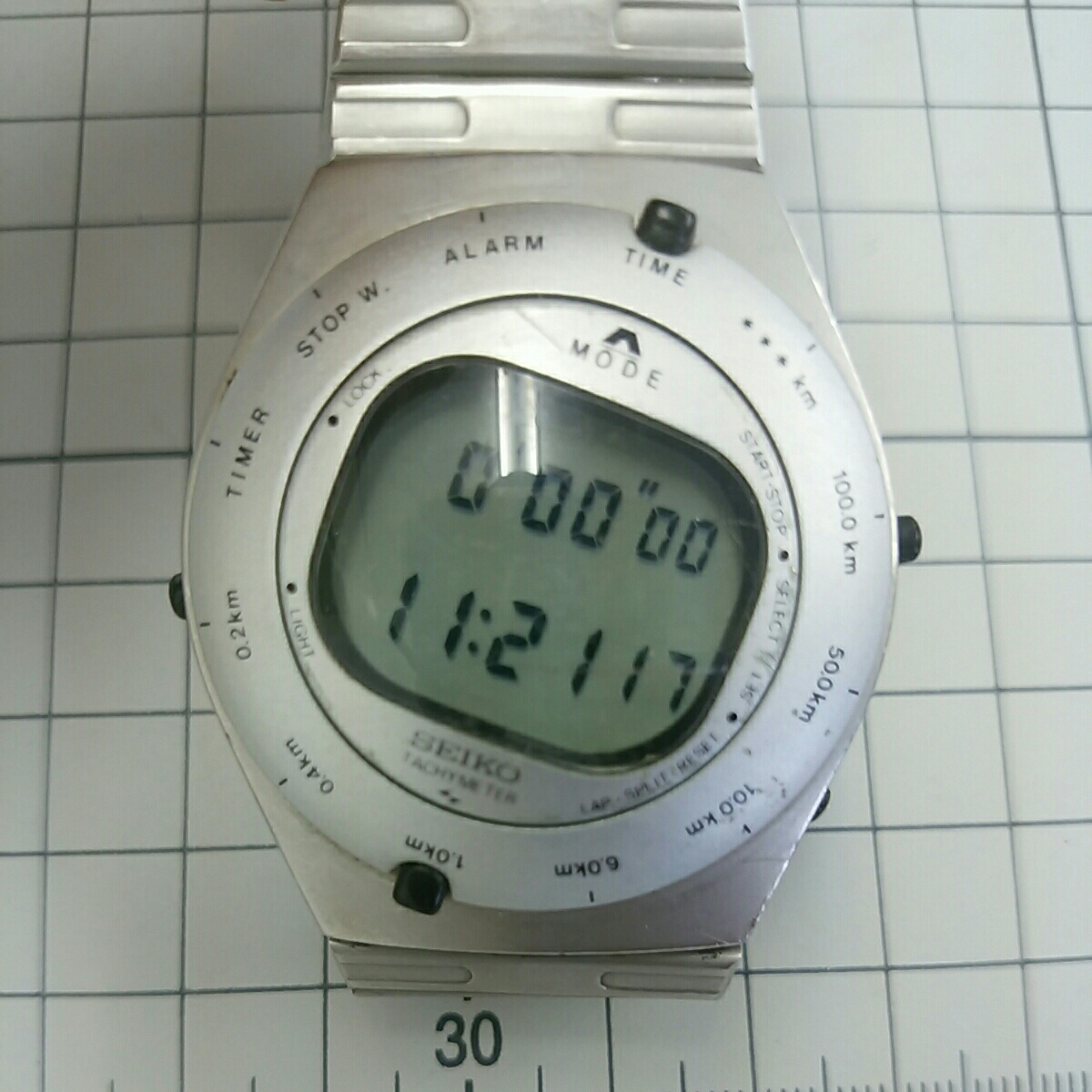 SEIKO - A828-4020 Yahoo!オークション SPEEDMASTER GIUGIARO SBJG003 