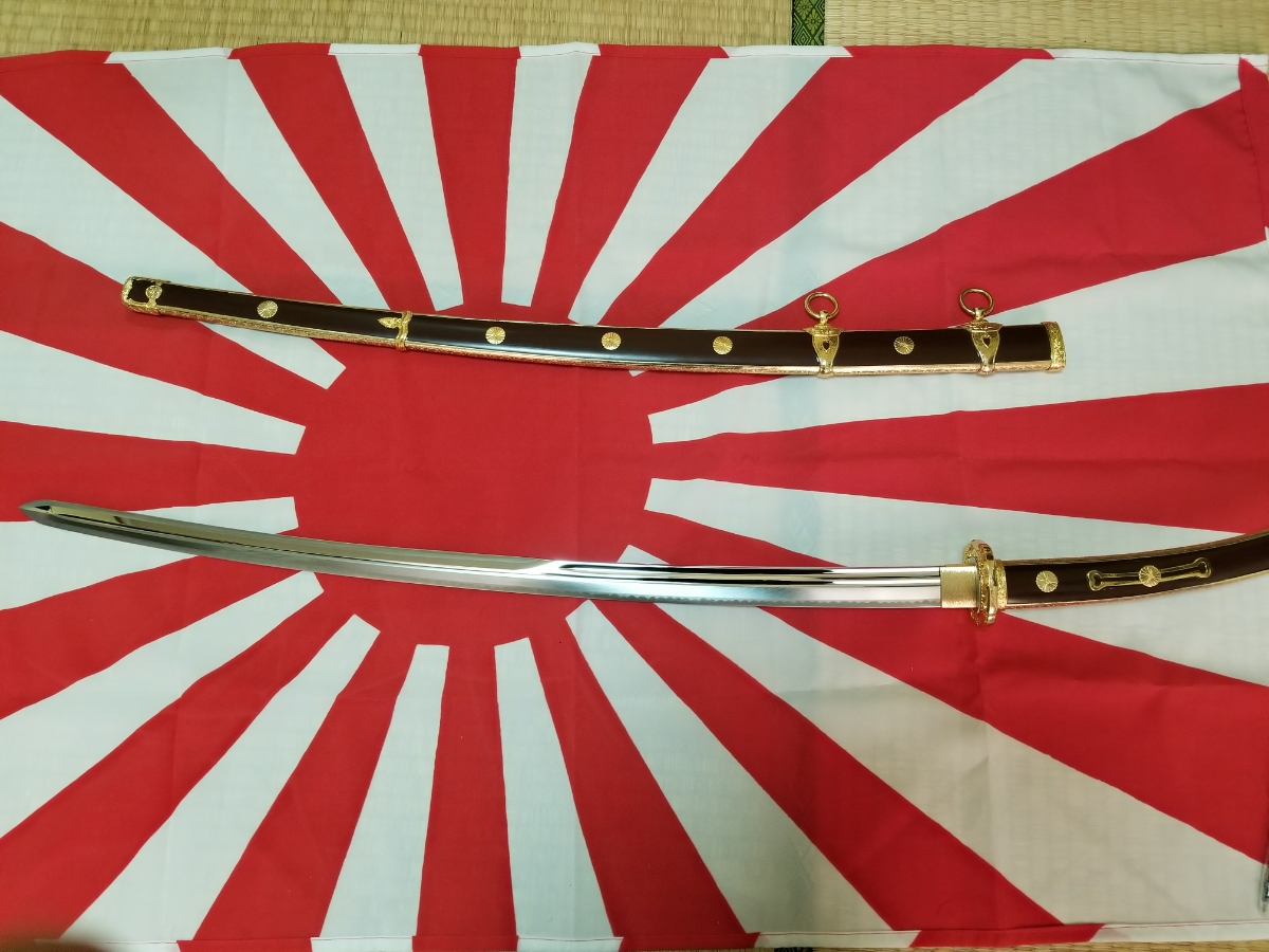 希少品日本海軍 搭乗刀 映画撮影用レプリカ 軍刀ゼロ戦・回天・神風