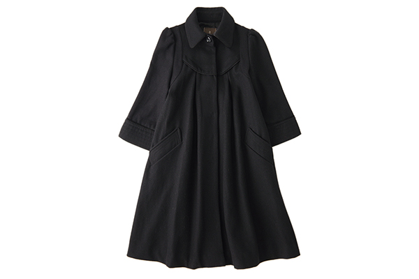 美品★A/Tエーティーアツロウタヤマ★38size/9号★コート黒C063 A&frasl;T - エーティー A.T ATSURO TAYAMAの通販