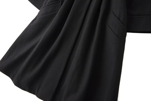 美品★A/Tエーティーアツロウタヤマ★38size/9号★コート黒C063 A&frasl;T - エーティー A.T ATSURO TAYAMAの通販