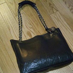 本物CHANELシャネルヴィンテージマトラッセチェーンショルダーバッグ 
