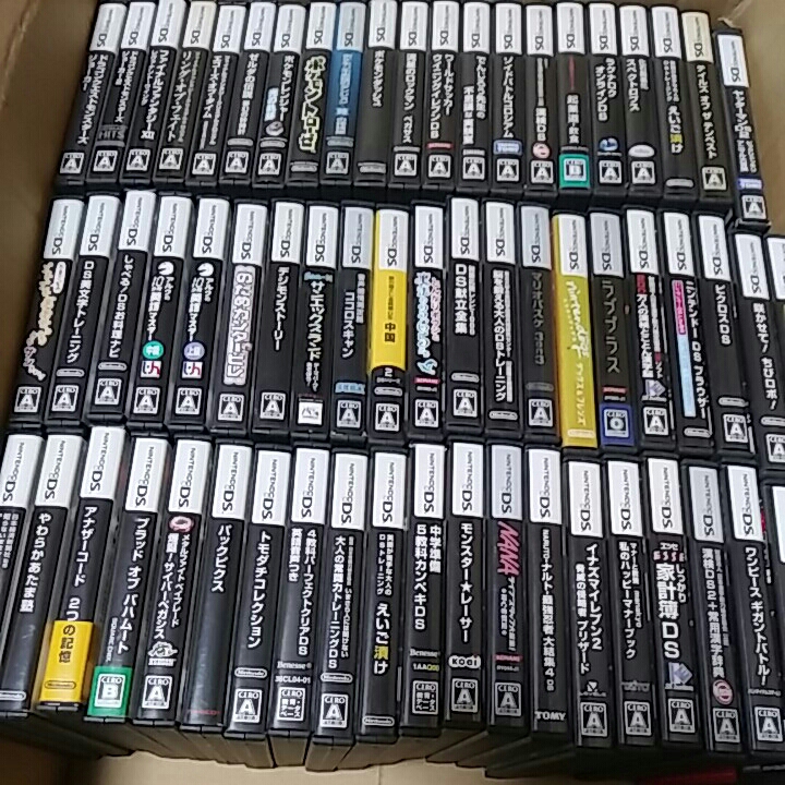DS ソフト　大量63本セット　中古品　ダブりなし