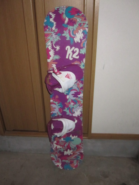K2 LIL KANDI 120cm ＆ K2ビンディング ＆ K2 BOAブーツ20~22cm 3点