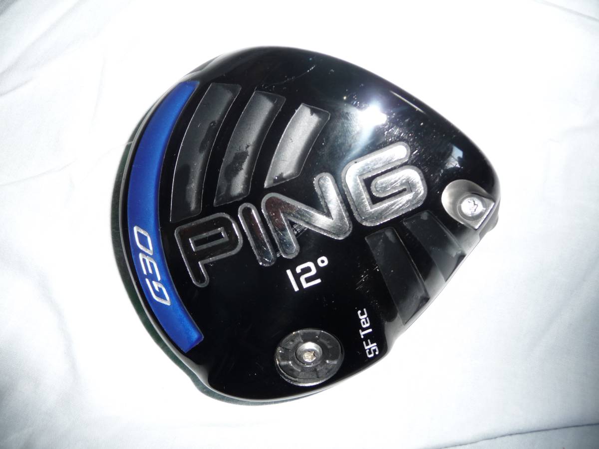 G30 SF Ping ⁄ Driver ピン Tec 12° Tecドライバー 0 Degree TFC 1 Regular