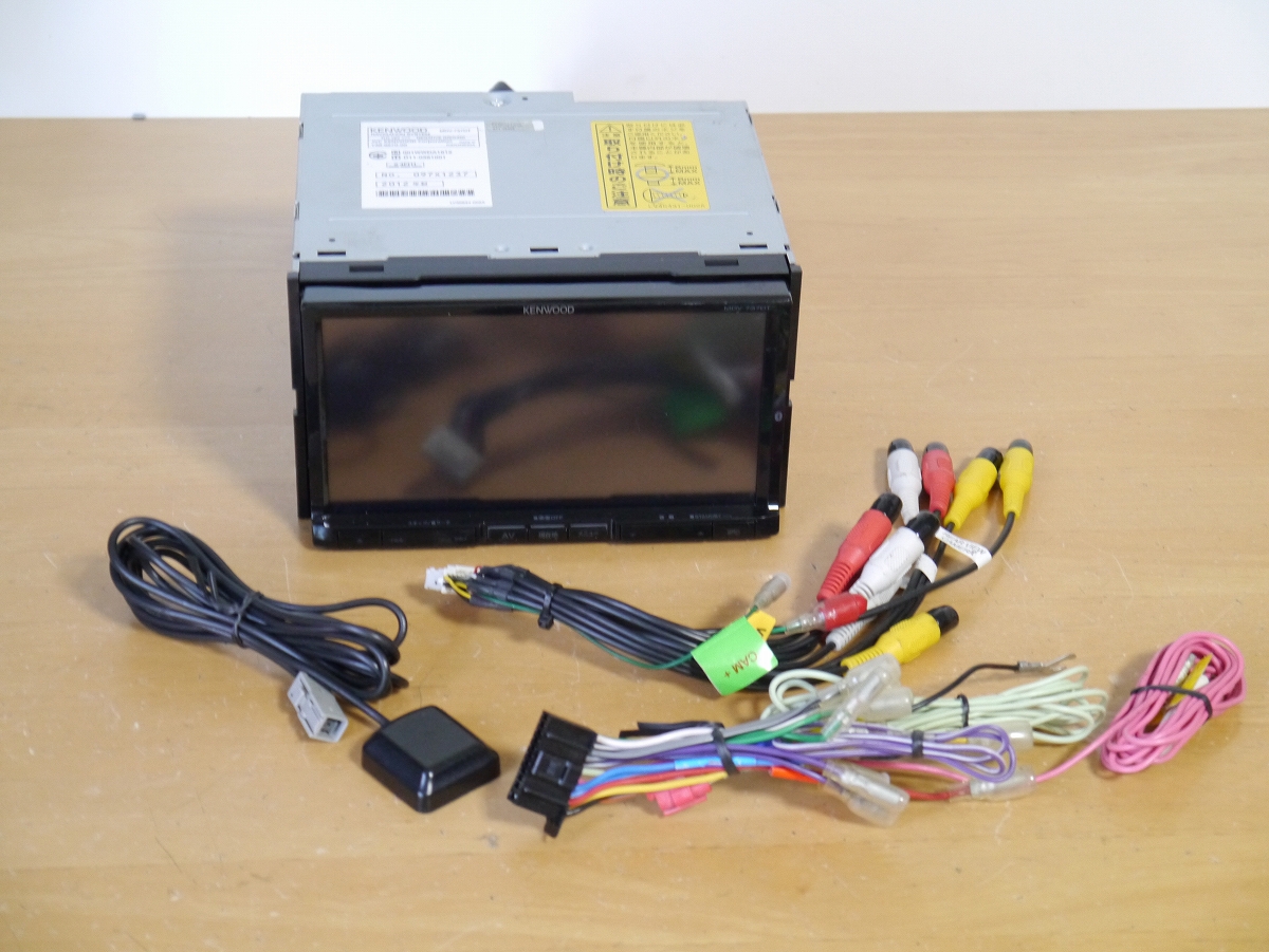 ケンウッド 彩速ナビ MDV-737DT フルセグナビ 完品セット Kenwood