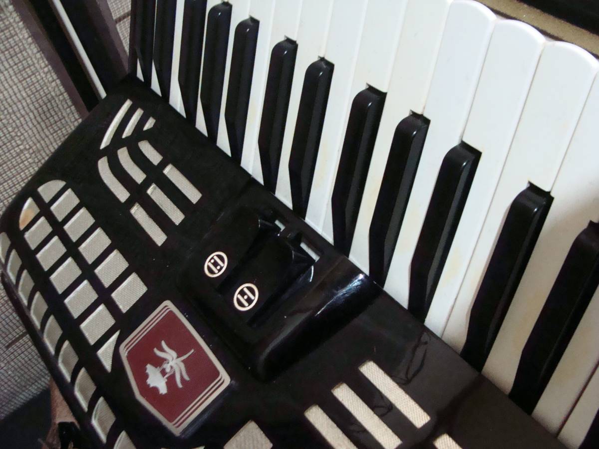 TOMBO トンボ No.52 アコーディオン ハードケース付き レトロ
