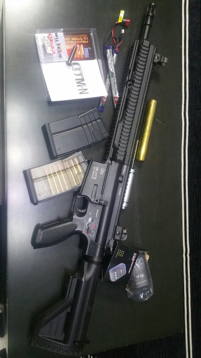 東京マルイ HK417 アーリーバリアント 次世代電動ガン - カスタム