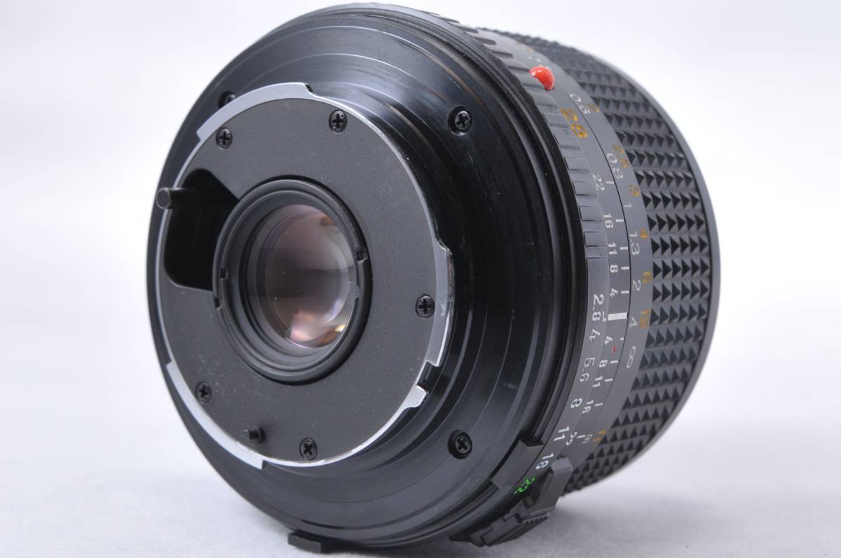 ☆希少品☆ ミノルタ MINOLTA NEW MD 28mm F2.8 ☆フード付き☆ #AC-