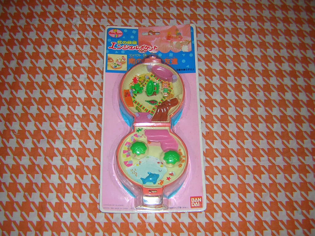 新品 当時物！バンダイ 虹の妖精 エンジェルポケット 5種 コンパクト