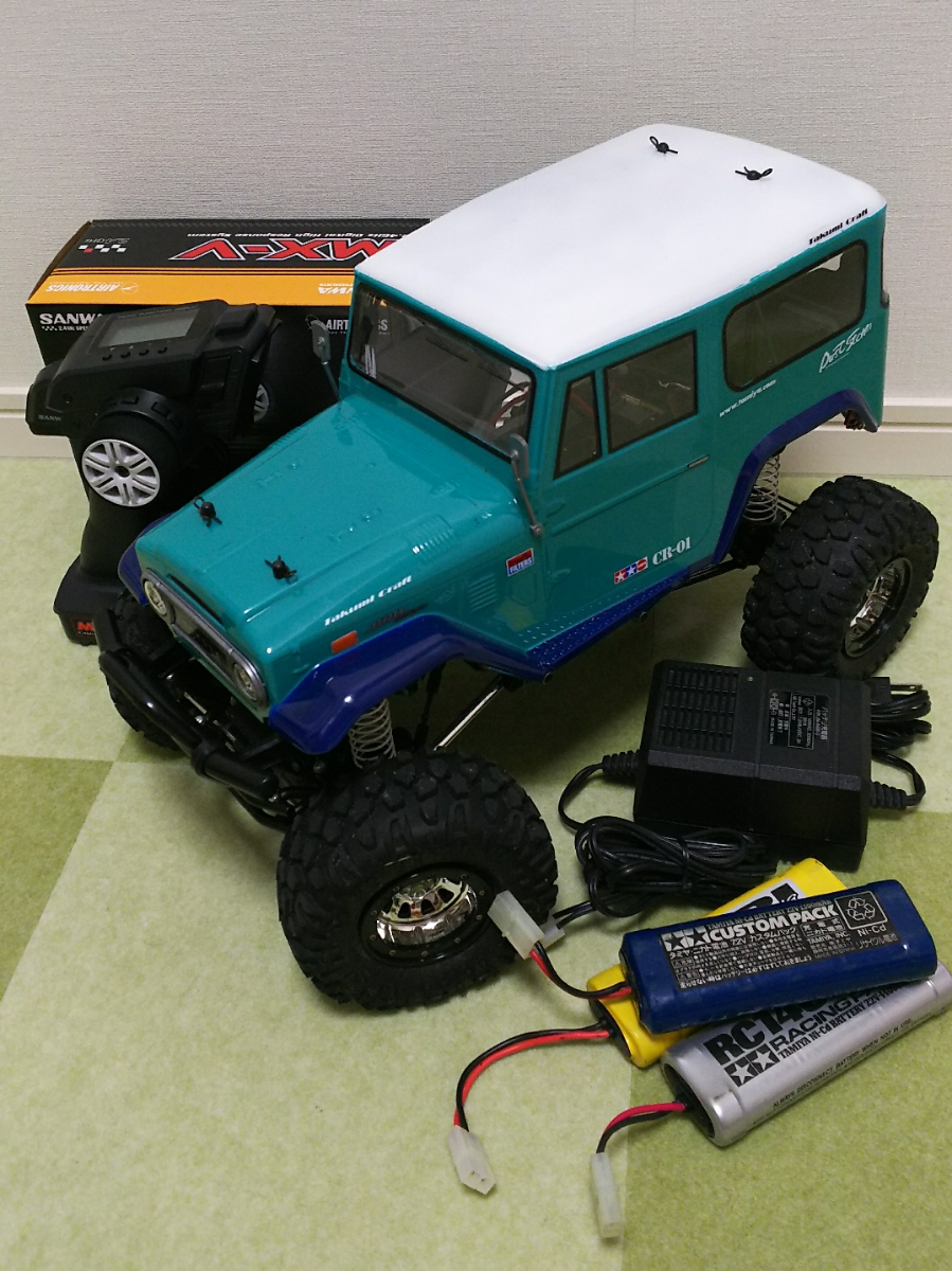 CR-01タミヤランドクルーザー タミヤ 1⁄10 電動RCカー トヨタ