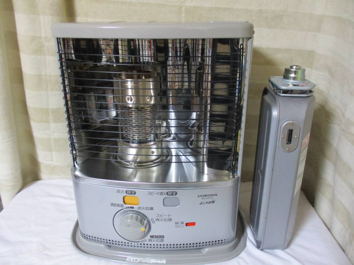 【未使用】コロナ　SX-2413Y-S ストーブ コロナ 石油ストーブ SX-2413Y : - by [黒] CORONA （中古）の通販