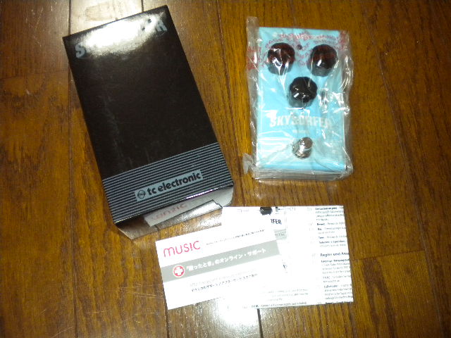 tc electronicSKYSURFER REVERB（リバーブ）