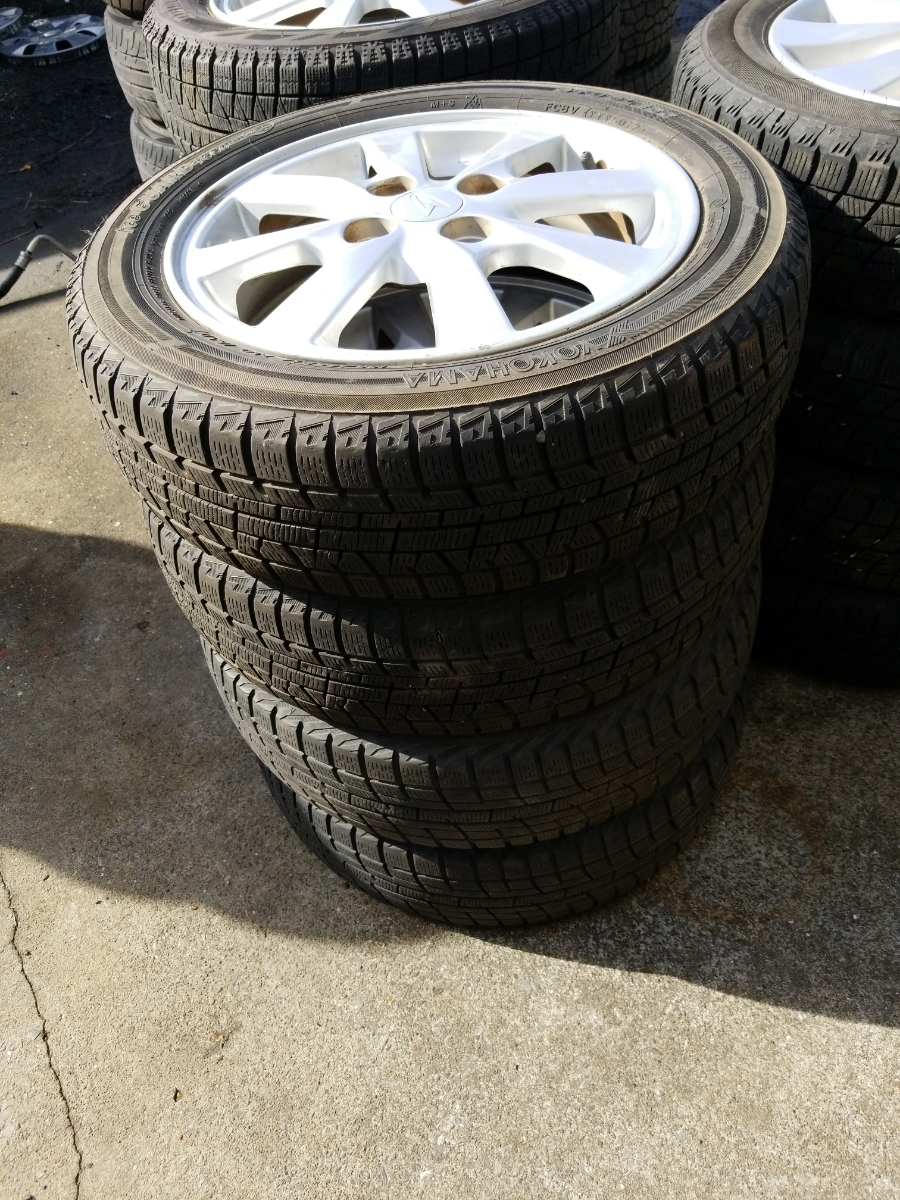 ダイハツ純正アルミ　スタッドレスタイヤセット　売り切り！管理2
