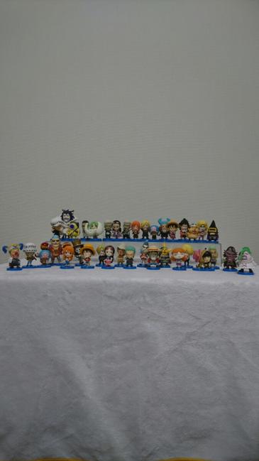ワンピース アニキャラヒーローズ フィギュア 開封品 39種(37体)セット