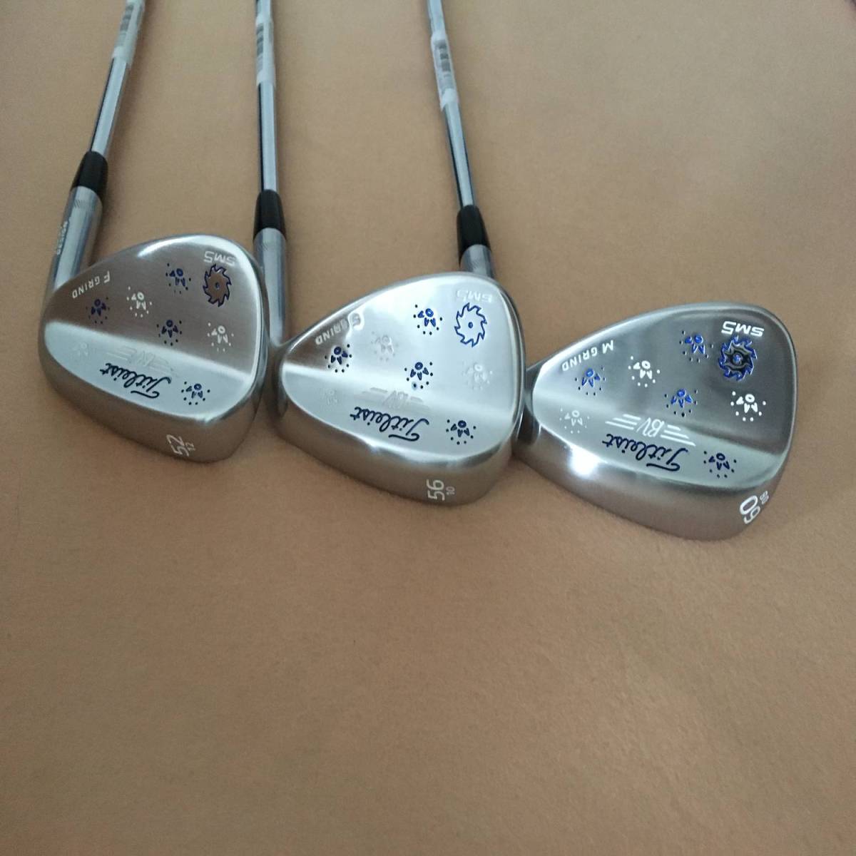 Titleist VOKEY DESIGN GRIND SM5 シルバー クラウン ウェッジ 3本組
