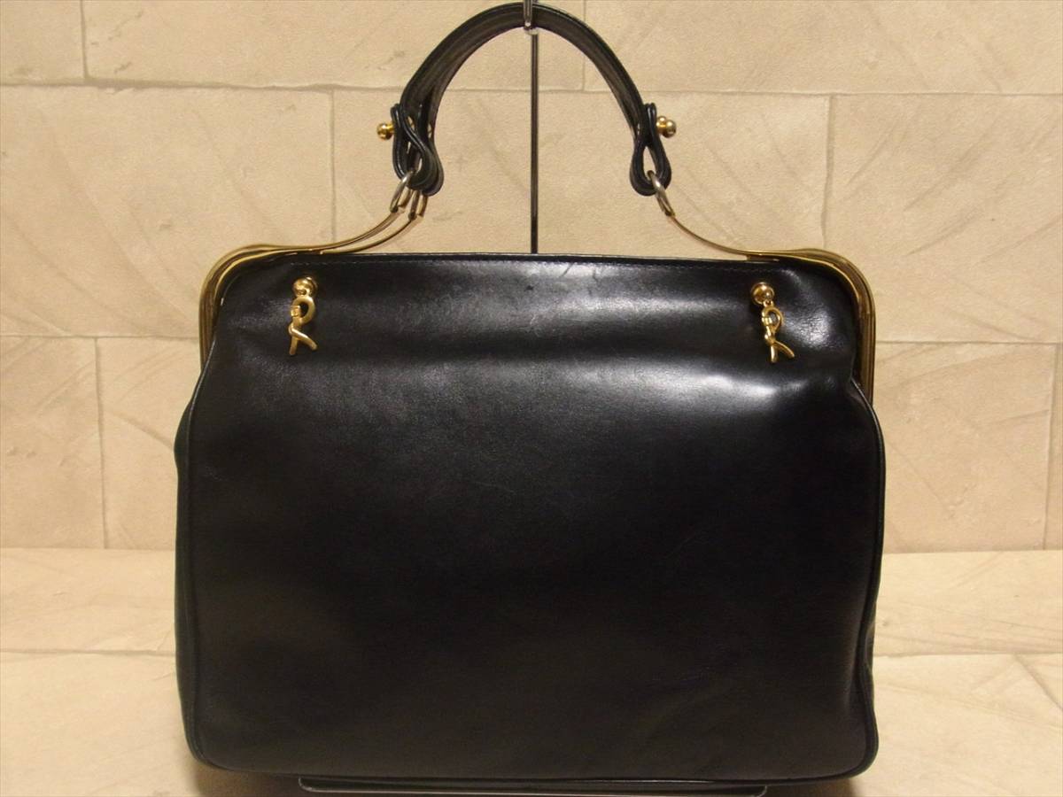 逸品☆ROVERTA DI CAMERINO ロベルタ ディ カメリーノ カラベラ ロゴ 