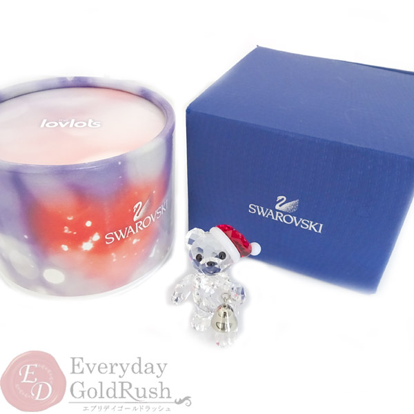 クマ スワロフスキー クリスマス サンタ ベア クリスベア Swarovski