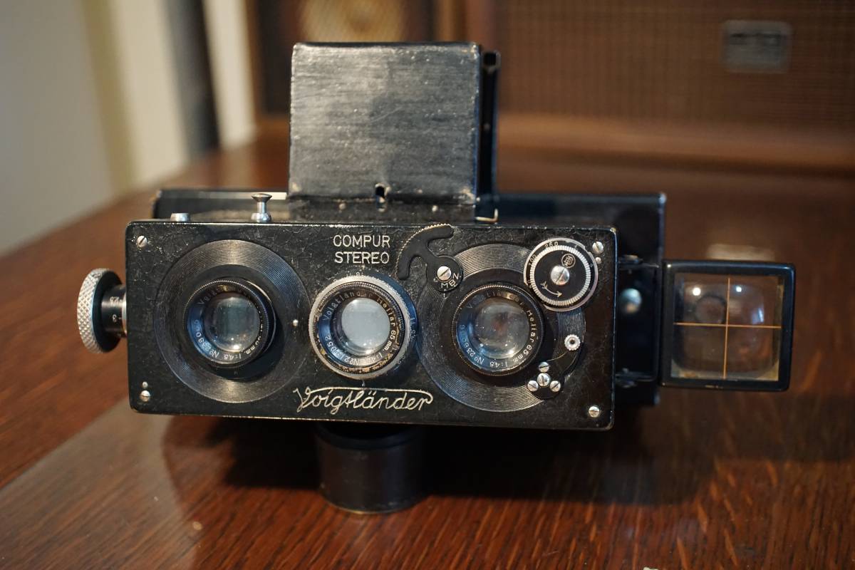 Voigtländer Stereflektoskop Type 3 – Appareil Stéréoscopique Ancien (Occasion)