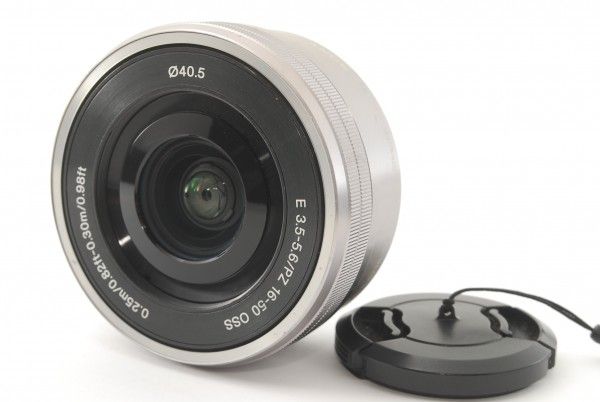 #2736 美品★ソニー Sony E PZ 16-50mm F3.5-5.6 OSS SELP1650 シルバー
