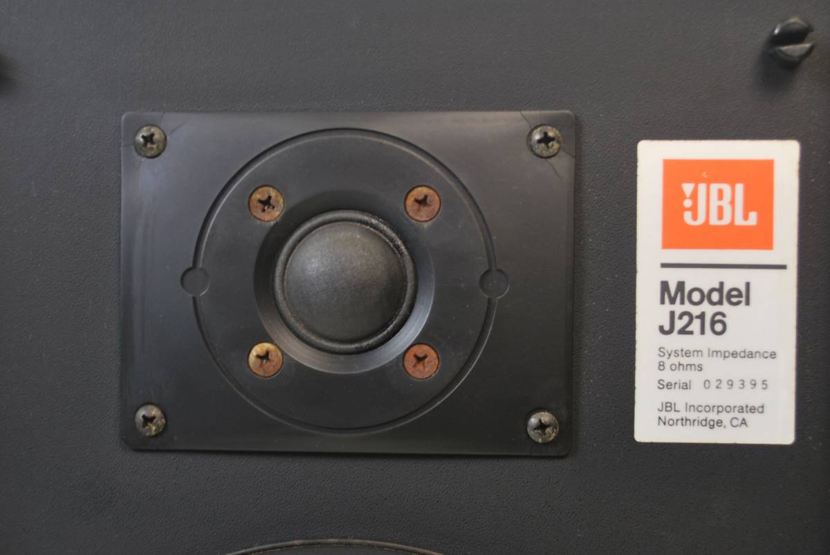 JBL Model J216 スピーカー ペア シリアル連番 現状品 【公式通販】