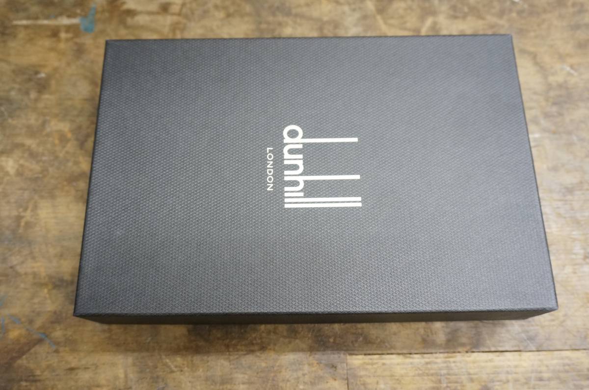 長財布 レザー dunhill ダンヒル ブラック 未使用品 箱付き 0 未使用 