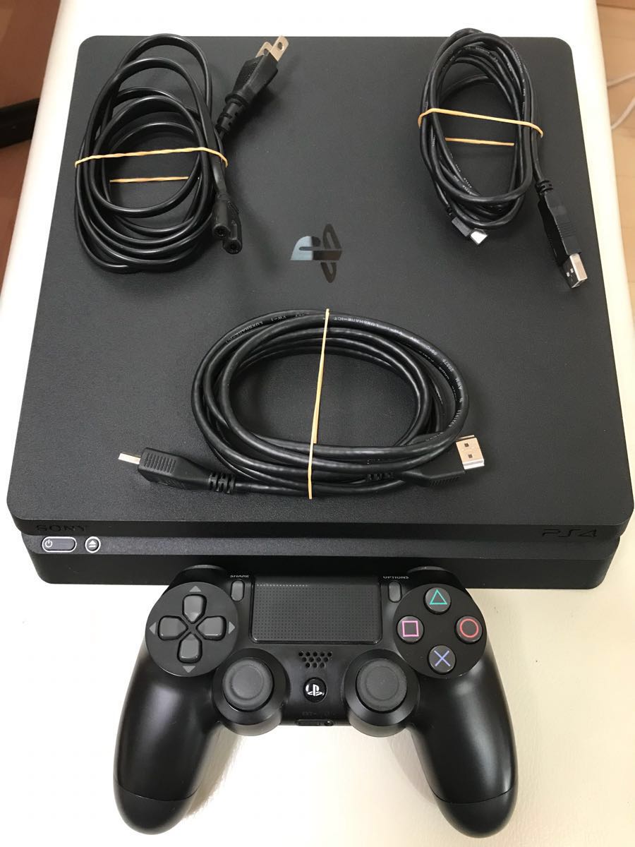 PlayStation 4 本体 コントローラー、ソフト付き プレステ4(本体
